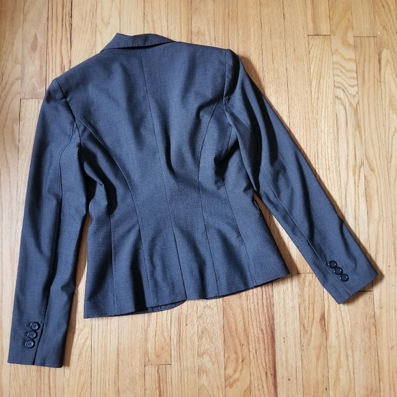 The Limited Career Blazer Gray 4 - Picture 7 of 8